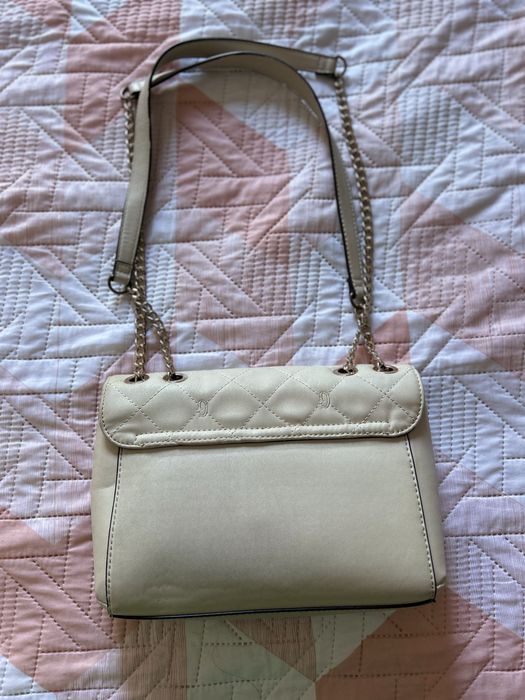 Mala bege guess tiracolo e ombro