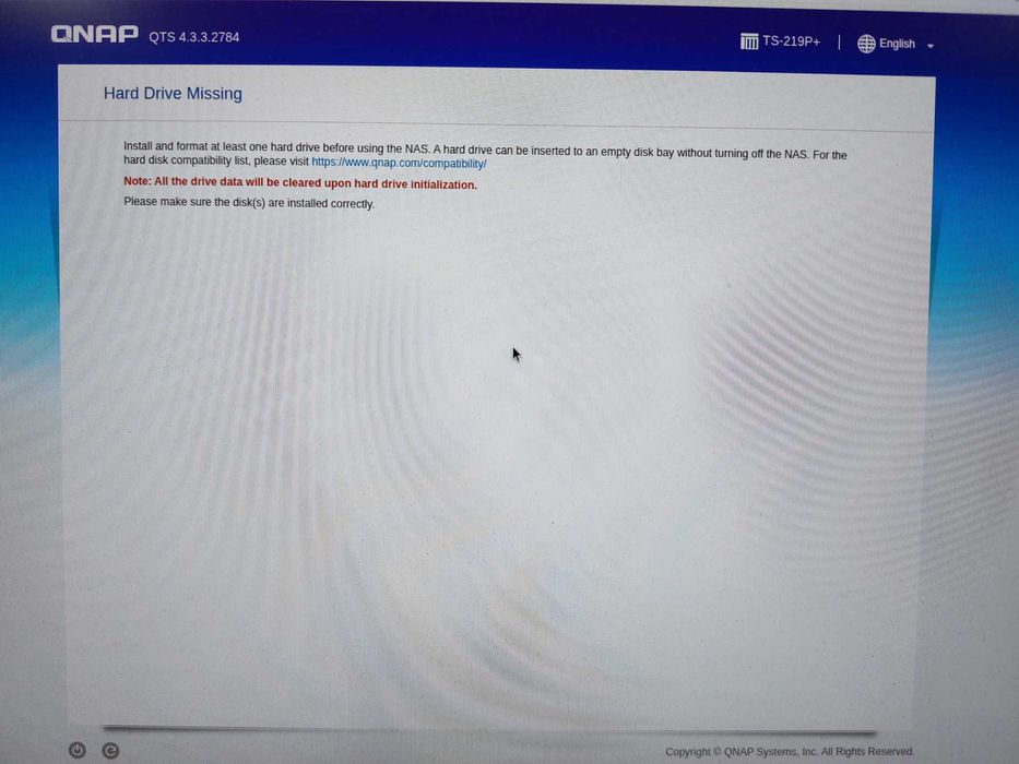 Serwer NAS QNAP TS-219P+ 2x 3,5" SATA