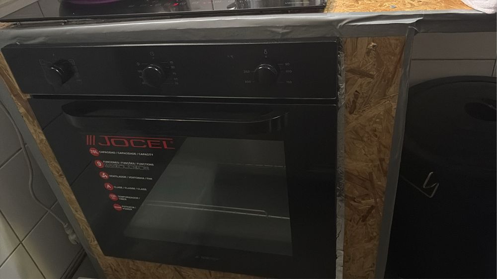 Conjunto Placa Vitrocerâmica + Forno Elétrico Jocel