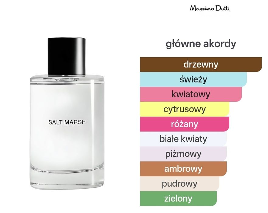 Woda toaletowa Salt Marsh Massimo Dutti
