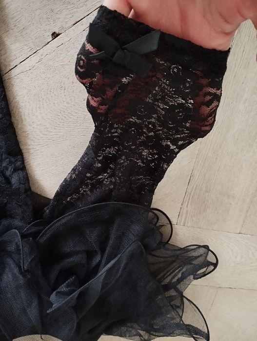 Getry a'la spódniczka. Jak na balet