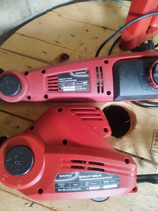 Piła do żywopłotu Matrix EPS HT-710-S 2in1