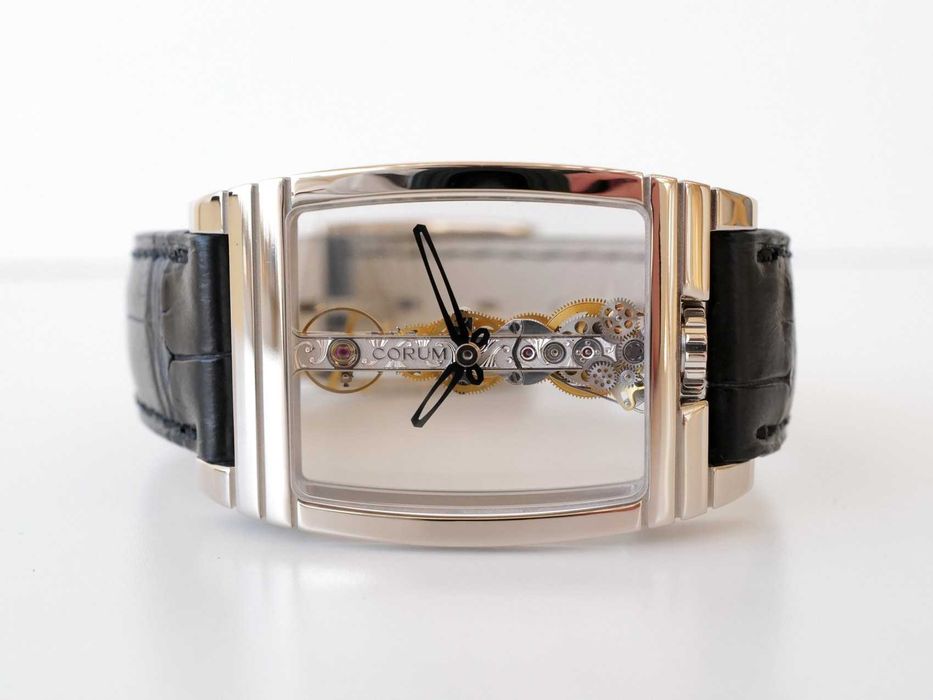 Corum Golden Bridge 18K White Gold