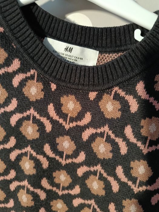 Sweterek bezrękawnik H&M roz 122/128