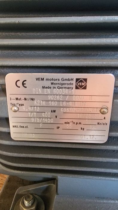 Silnik elektryczny 14 Kw