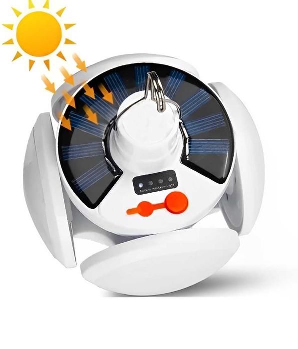 Лампа аккумуляторная BL 2029  на солнечной батарее с USB зарядкой