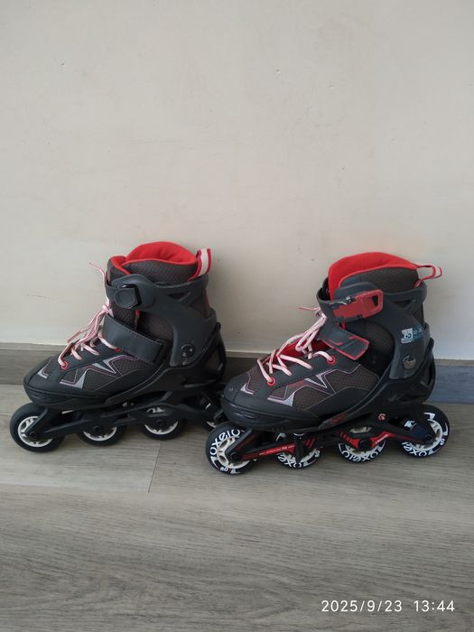 Patins em linha como novos