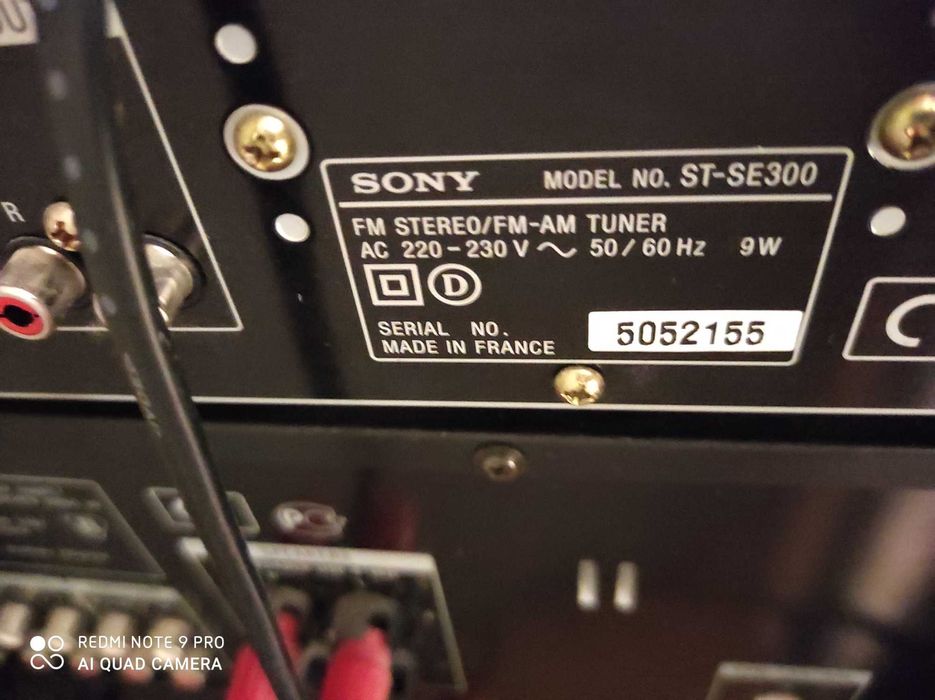Aparelhagem sony