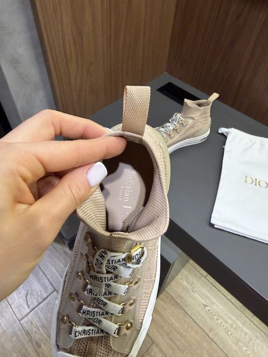 Жіночі кеди Dior оригінал golden goose miu miu chanel off white