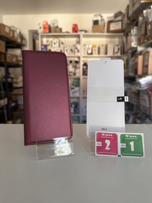 Etui z klapką zamykane + FOLIA hydrożelowa do MOTOROLA EDGE 40 NEO