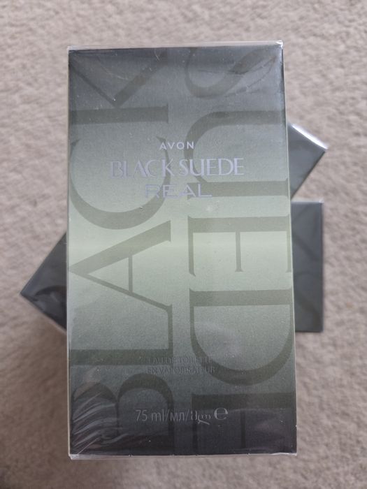 Avon Black Suede Real