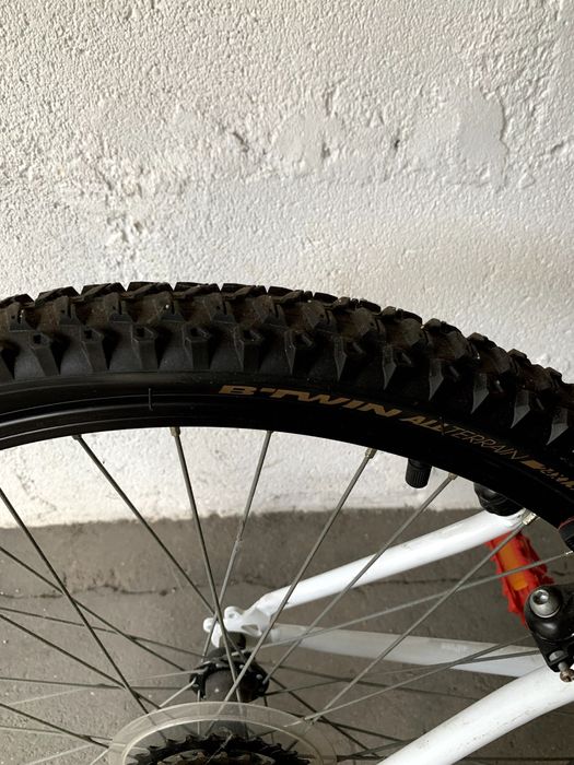 Bicicleta Btwin Rockrider 300 Aro 24 – Quase Nova