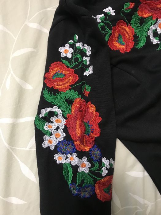 Кофта вишиванка  жіноча рукав 3/4 (р  44-46)