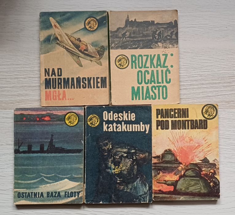 Książki Tygrys seria z rocznika 1971