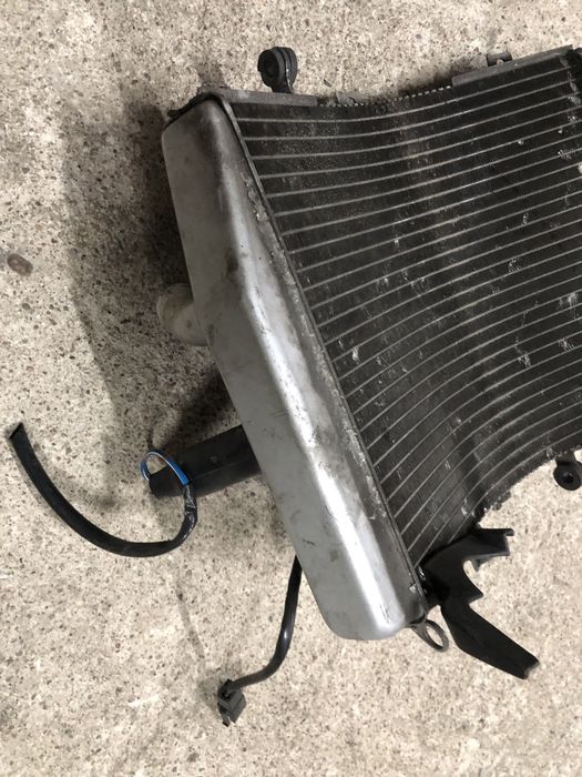 Kawasaki ZX6R 636 98 - 02 Chłodnica wody Wentylator Chłodnicy