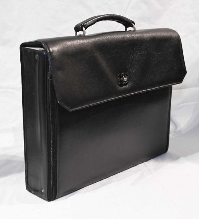 Bolsa de mão CHANEL preta Vintage