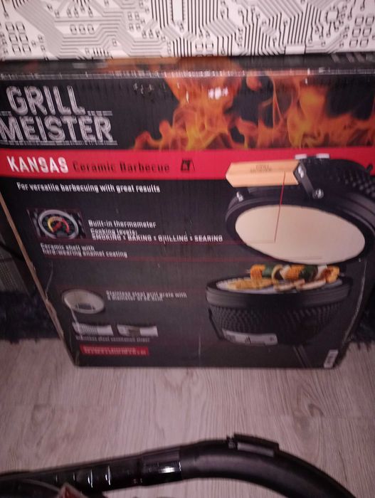 Grill Ceramiczny nowy  meister kansas  Ø 26,5 cm
