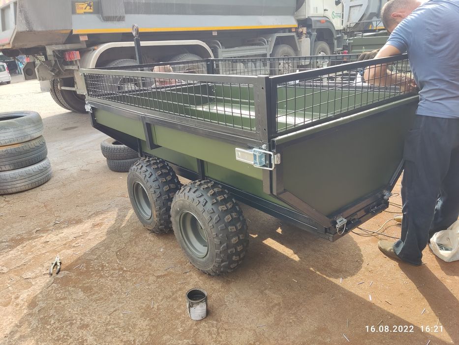 Двухосный прицеп для квадроцикла .