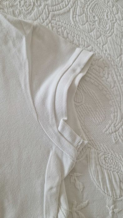 Polo branco, Calvin Klein, tamanho XS