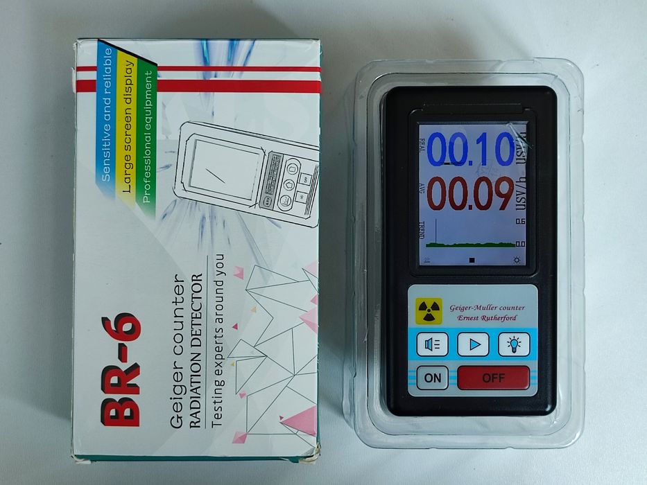 Дозиметр, лічильник Гейгера BR-6