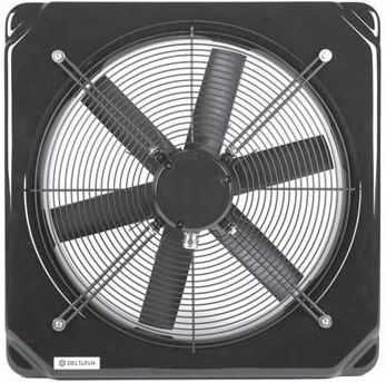 Wentylator ścienny Deltafan przemysłowy 630/r/8-8/45/400