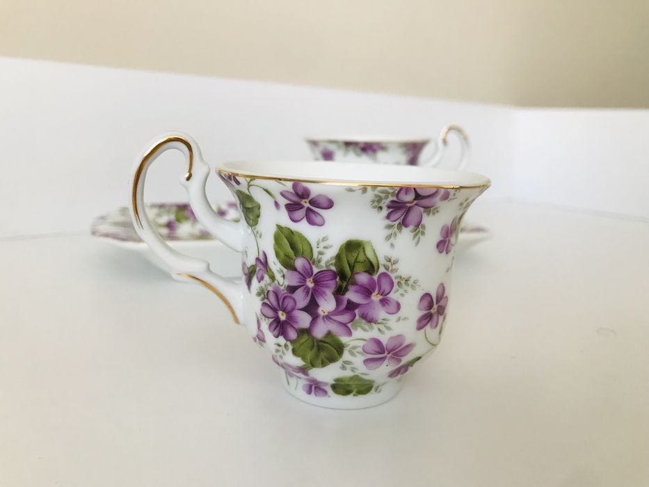 Кавова/чайна пара з тацею LG elleGI Fine Porcelain