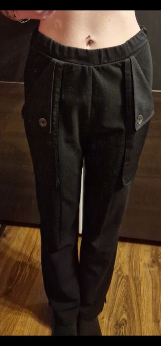 Eleganckie spodnie materiałowe