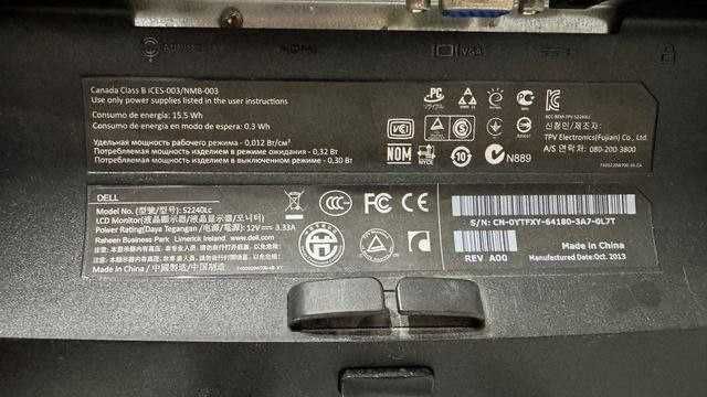 Монітор Dell S224LC