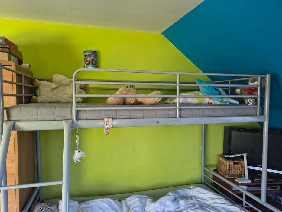 Łóżko piętrowe duże