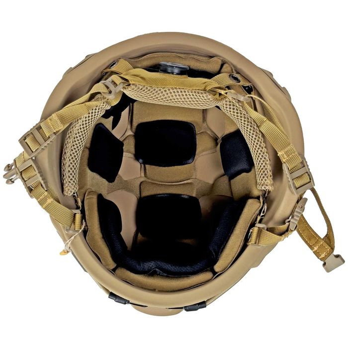 Шолом з вухами MICH 2000 Assault Shell Helmet NIJ IIIA. Койот.
