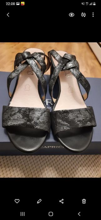 Sandałki firmy Caprice