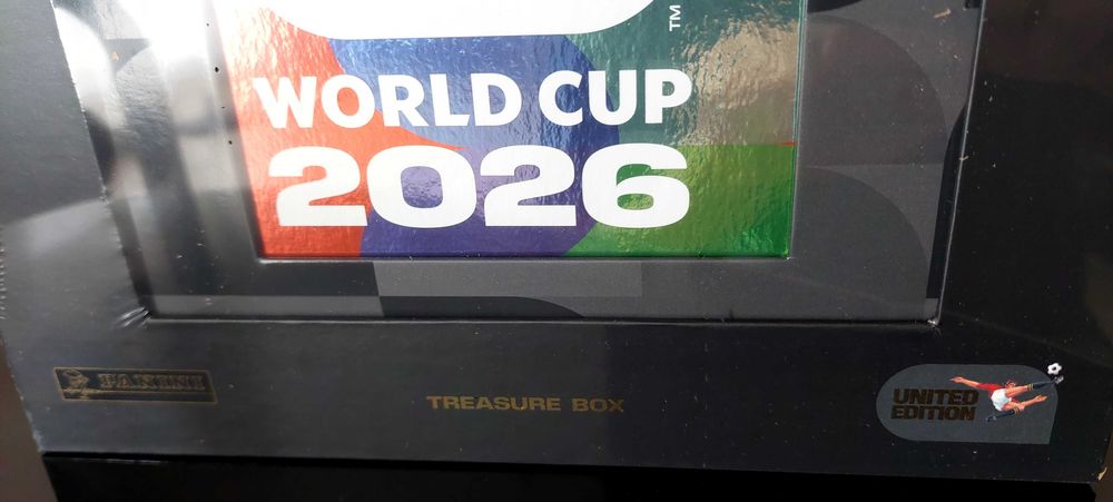 Panini FIFA World Cup 2026 Treasure Box United Edition 167/5000 — Esgotada