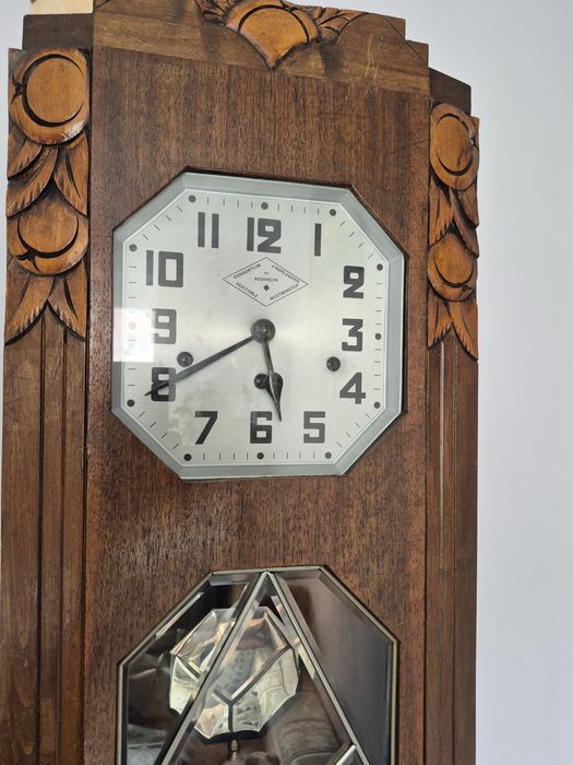 Stary zegar ścienny ,,Bessncon,,