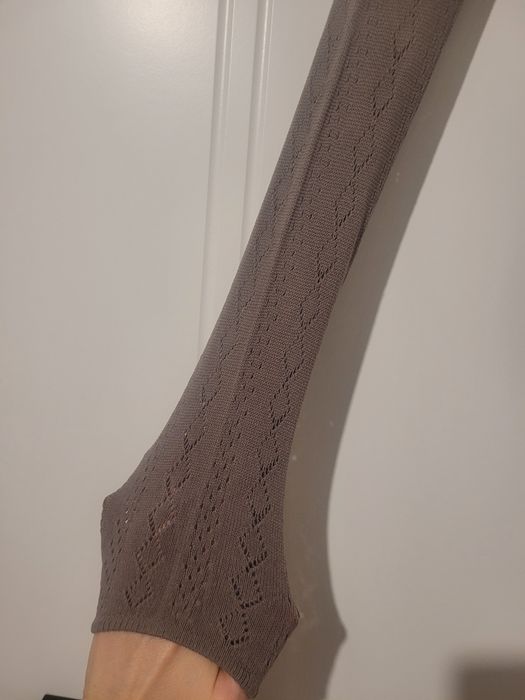 Legginsy rajstopowe Calzedonia r. 1/2 do połowy łydki ażurowe nowe