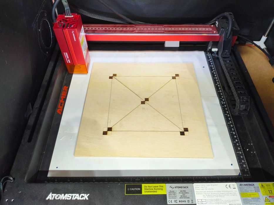 Mega zestaw laserowy ACMER + Atomstack A24-Pro