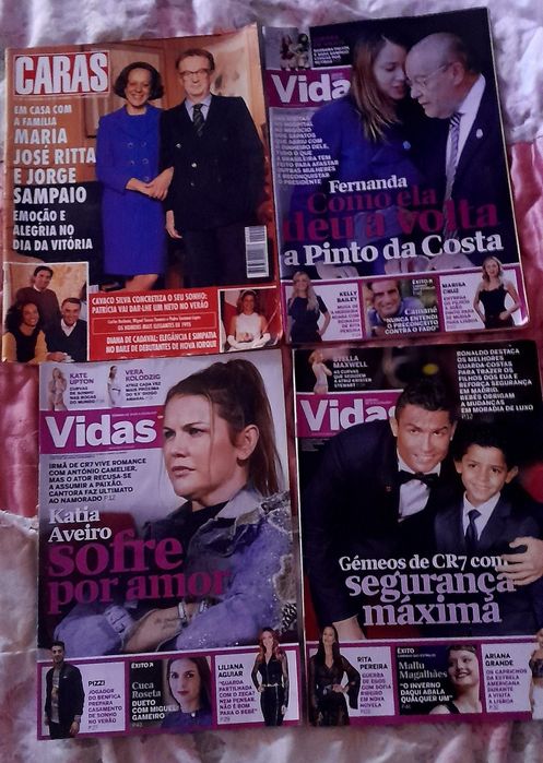 Várias revistas.Tenho mais.