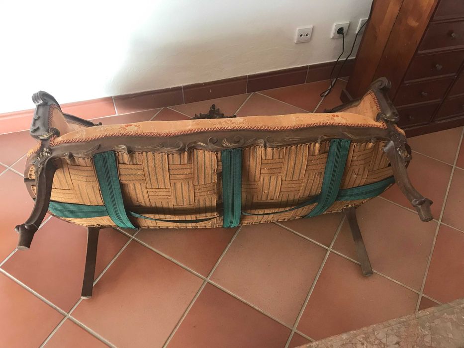 Antiguidade: Conjunto de sala Luís XV