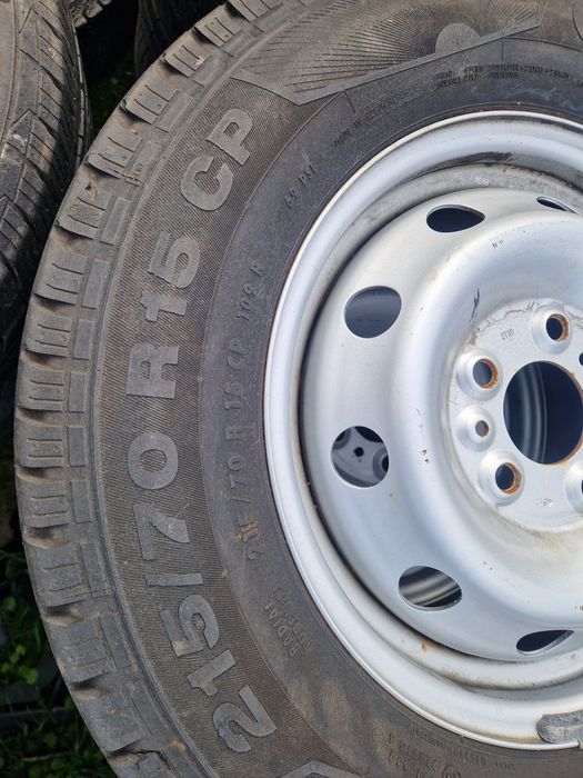 Felg i kola  stalowe fiat ducato   15 cali  5x118