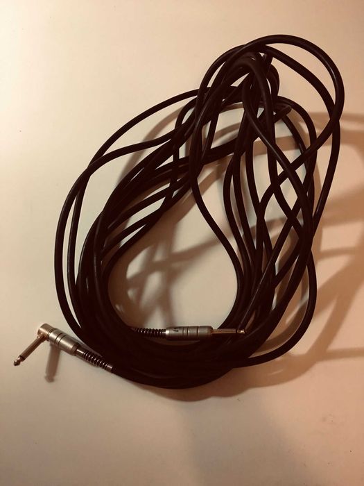 Cabo p Guitarra Eléctrica ou Guitarra Baixo - Alta-Qualidade 8,0 m