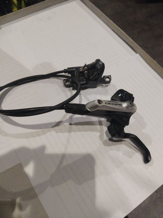 Гальма гідравлічні передні shimano deore xt, slx тормза