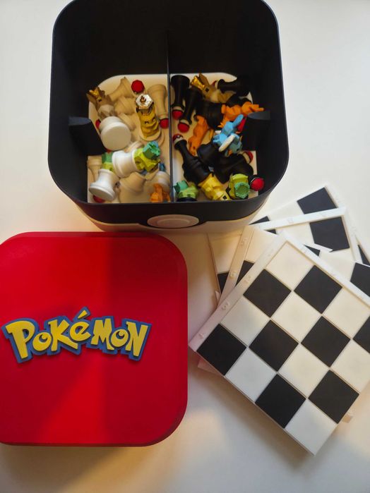 Pokemon szachy druk 3d