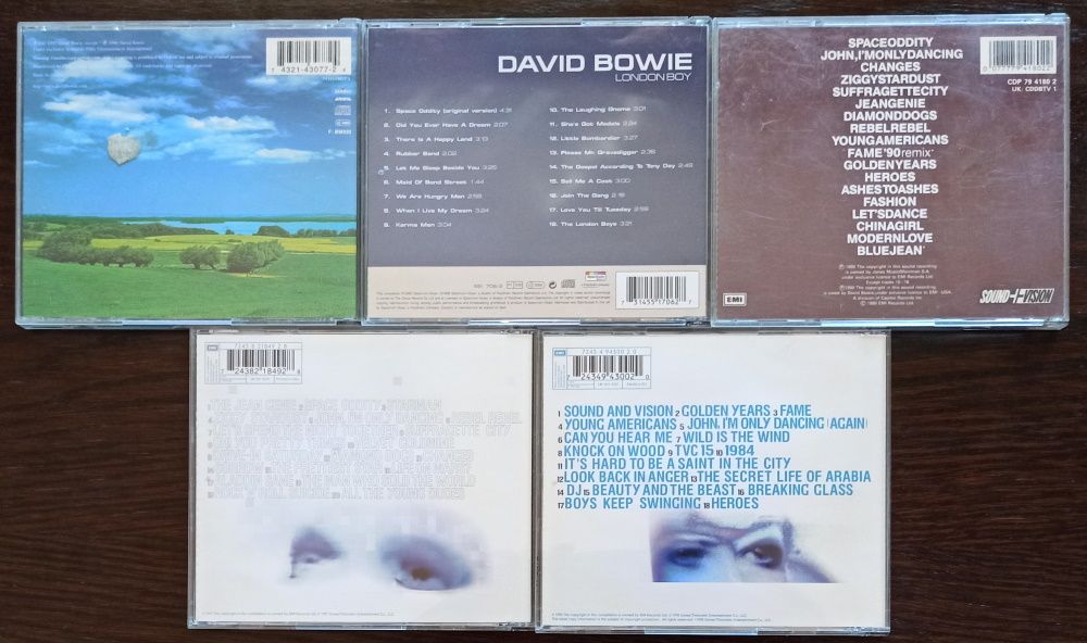 CD's de David Bowie