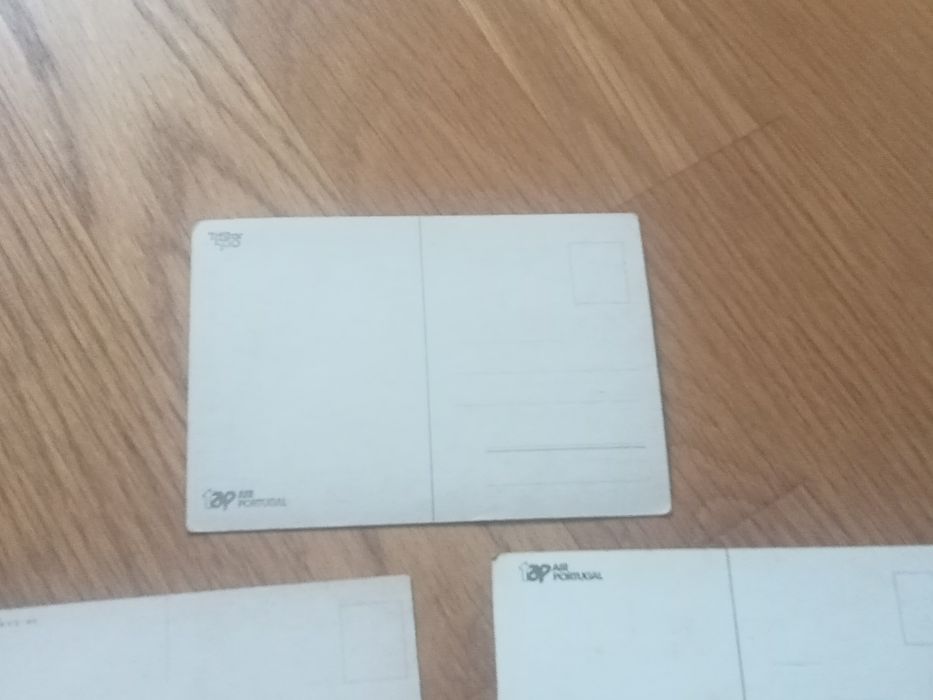 Belo lote de 8 postais ( 5 da TAP e 3 diversos)