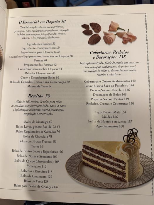 Livros ilustrados de pastelaria