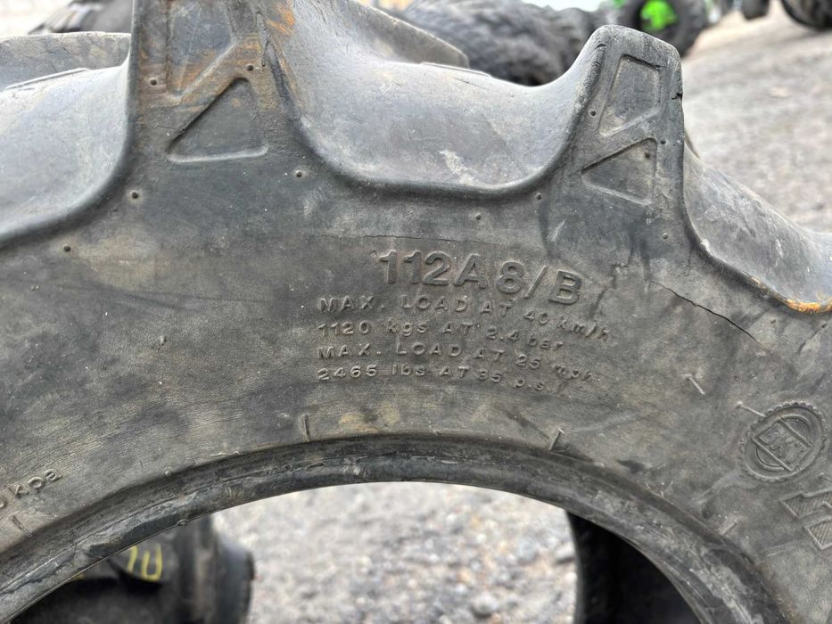 Opona Opony Rolnicze Przemysłowe 280/70R16 112 A8 / B BKT RT 765 AGRIMAX (85%) SPRAWDZONE CAŁE!