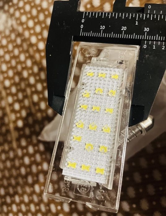 Освітлення led подсветка номера bmw x5 е53