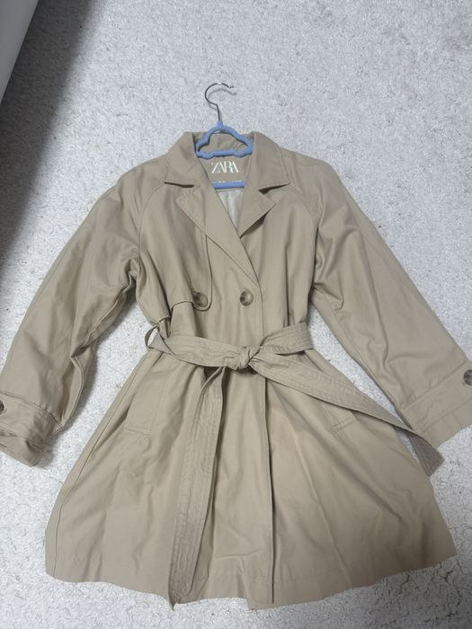 Zara тренч девочке
