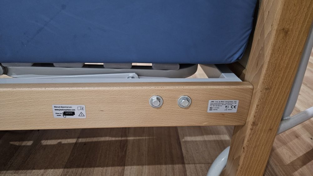 Cama articulada com colchão