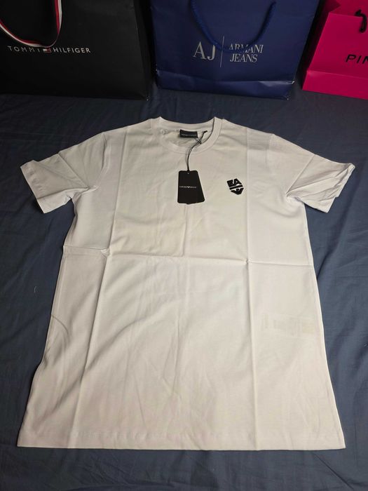 Koszulka męska tshirt Emporio Armani kolory krótki rękaw premium M-XXXL