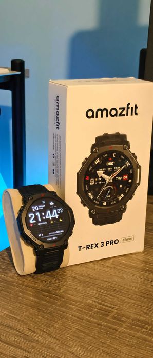 Amazfit T-Rex 3 Pro 48mm - Gwarancja 24 miesiące, stan idealny